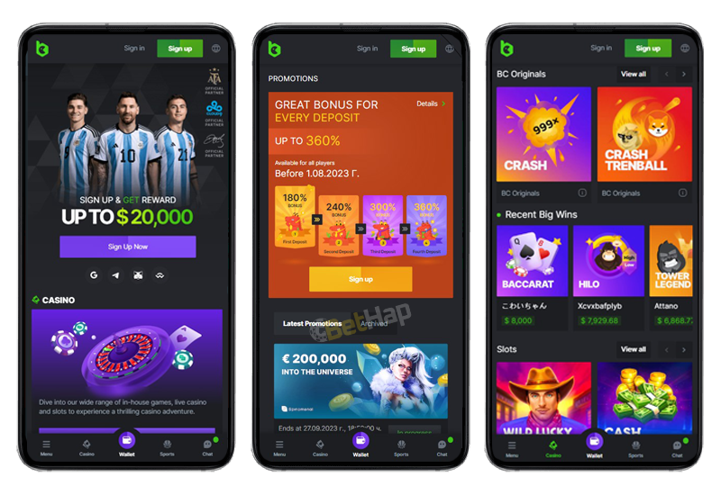 استمتع بتجربة فريدة في BCGame Casino 7